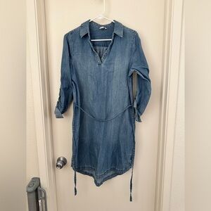 Sonoma Medium wash jean dress size medium